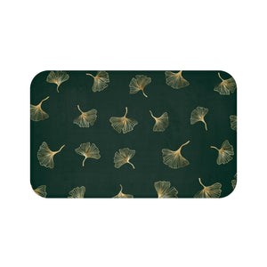 Ginkgo Leaf Microfiber Bath Mat