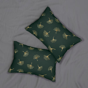 Ginkgo Leaf Lumbar Pillow