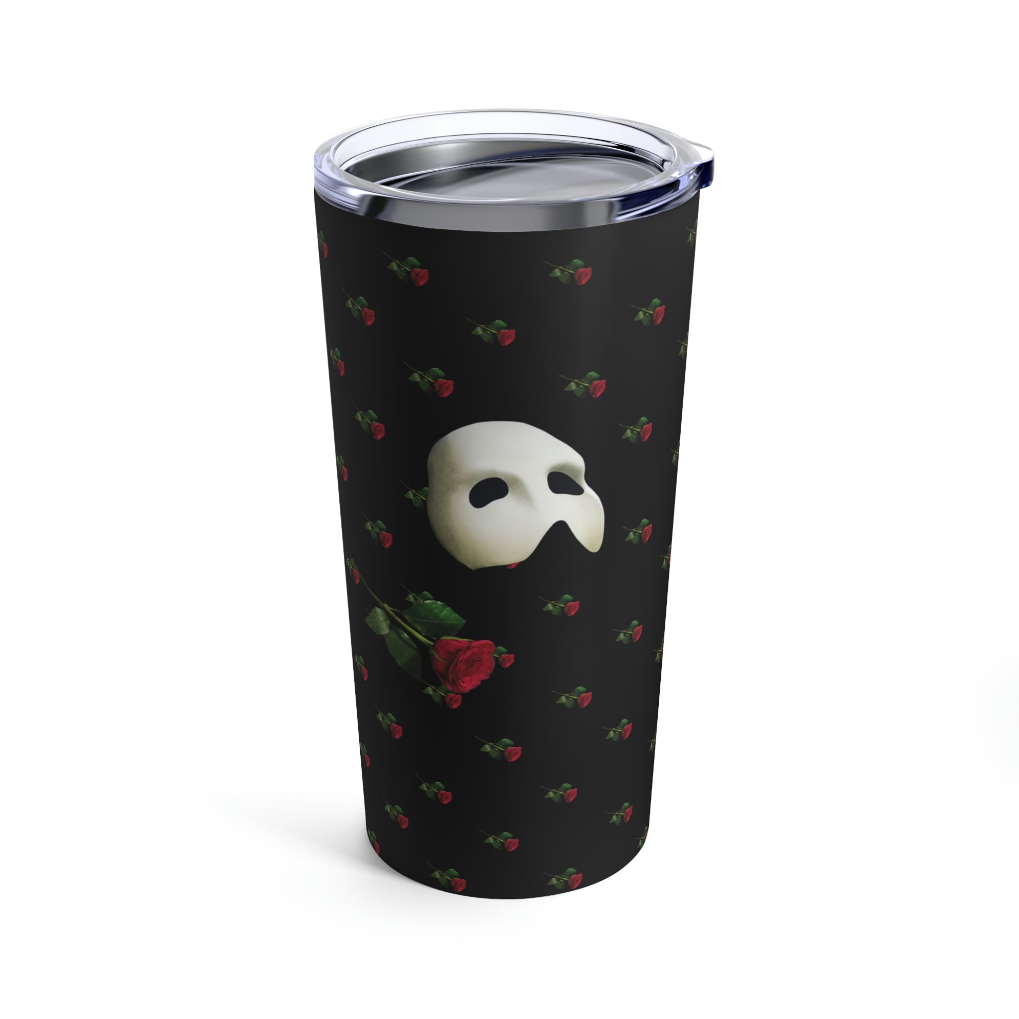 Phantom and Roses 20oz Tumbler, Personalized Tumbler